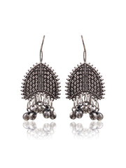 Zalak Silver Lookalike 3 Earrings Combo